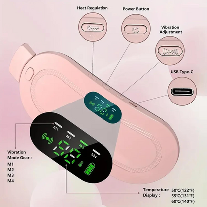Eviabelt™ Menstrual Heating Pad Massager
