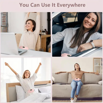 Eviabelt™ Menstrual Heating Pad Massager